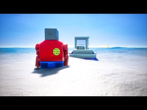 Brick Ocean New Working Water Map | Brick Rigs