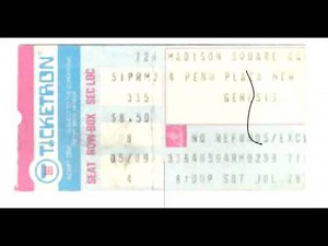 Genesis Live 1978 New York Squonk Great Performance