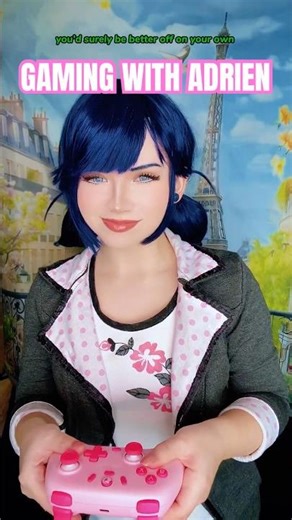 Gaming with Adrien 🌟 Marinette Dupain-Cheng #cosplay | Miraculous Ladybug