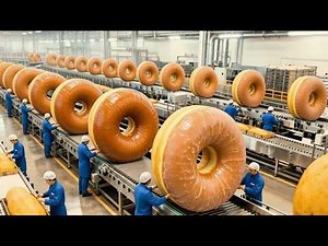Donut Making Process in a Factory | How Donuts Are Made