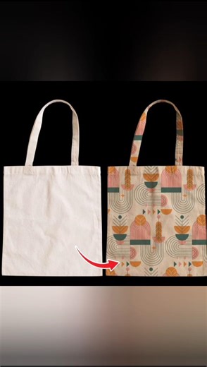 Create Realistic Tote Bag Mockup in Photoshop 2026 (Beginner to Pro) #shorts #viral