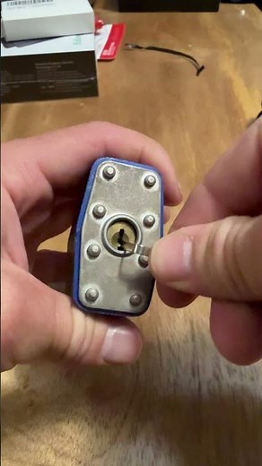 Fastest way to unlock a Master Lock