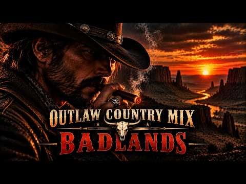 Outlaw Country Mix 2026 - Badlands & Broken Promises | Heavy Dirt Road Anthems