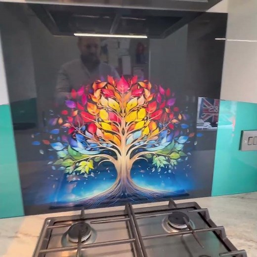 Printed Tree Of Life splashback by ‪@UKsplashbacks‬