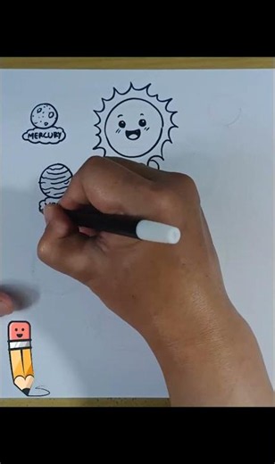 Fun and Easy The Solar System Drawing Tutorial