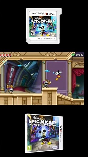 EPIC MICKEY POWER OF ILUSION NINTENDO 3DS ORIGINAL SOUND TRACK .