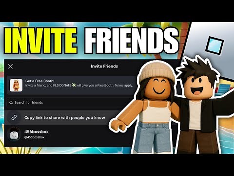 How To Invite Friends to Roblox Games