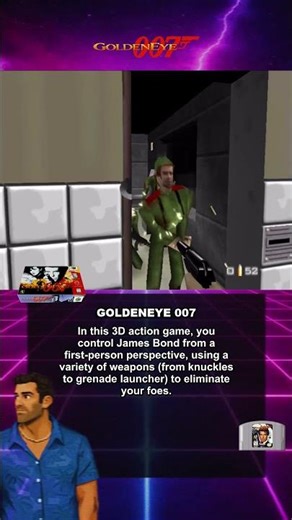 03. GoldenEye 007 (USA) (Nintendo 64) - Retro gameplay highlight......