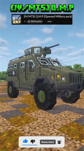 Minecraft Military Mods! #4 #shorts #minecraft