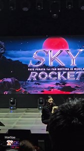 ‏‎This wasn’t just a show. It was a universe exploding in one room. Lightsticks, laughter, love— SKY ROCKET was alive. 🚀❤️- FayeYokoTW PERAYA SKY ROCKET #faye1stfminmanila‎‏ الجزء ‏7‏ | Sky Sky