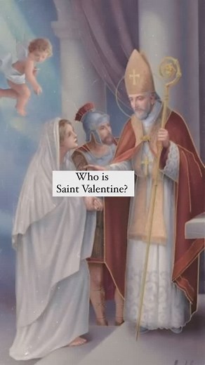 ~ sᴀɪɴᴛ ᴠᴀʟᴇɴᴛɪɴᴇ, ᴘʀᴀʏ ғᴏʀ ᴜs! ~ Saint Valentine is a third-century Roman saint widely celebrated on February 14 and commonly associated with “courtly love.” Although not much of St. Valentine’s life is reliably known, it is highly agreed that St. Valentine was martyred and then buried on the Via Flaminia to the north of Rome. One common story about St. Valentine is that in one point of his life, as the former Bishop of Terni, Narnia and Amelia, he was on house arrest with Judge Asterius. While