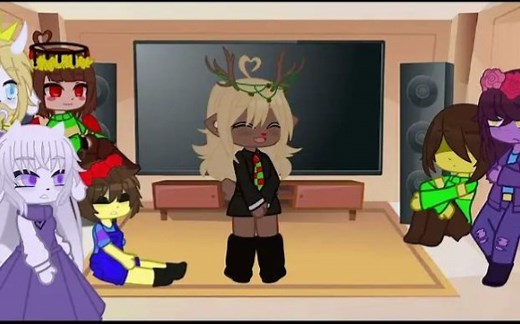 ~undertale + deltarune reacts to fnf mods~