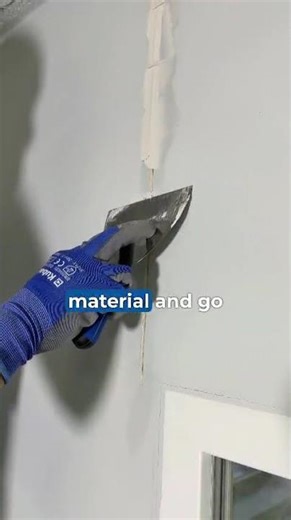 ⁉️ How to repair a crack in the wall