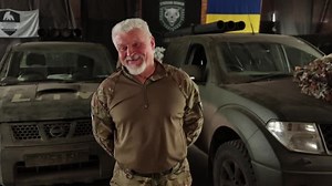 Ukrainian 'Grandpa' leads over-60s unit fighting Russian forces for free