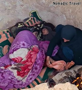 A homeless girl getting sick in the snow and extreme cold | Nomadic Travel