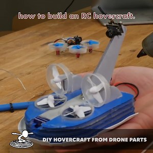 DIYing a Hovercraft From Broken Drone Parts! | Flite Test