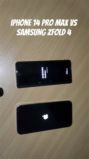 #iphone14promax vs samsungfold4 boot test