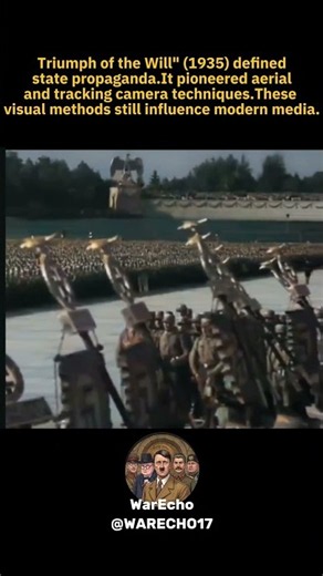 Triumph of the Will, 1935. 🎥 #history #ww2 #documentary #militaryhistory #historicalfacts