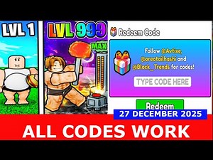 *ALL CODES* Arcade Slam Simulator ROBLOX | December 27, 2025