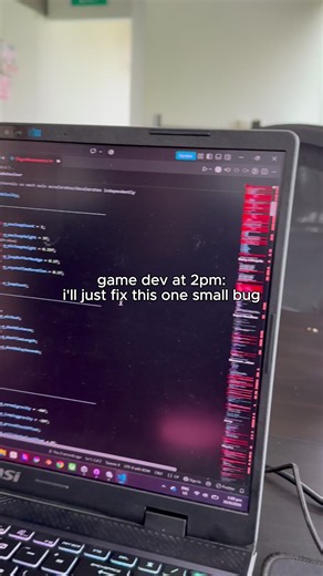 game dev life hits different at 2AM 💀 #gamedev #fyp #studentlife #unity3d #indiegamedev