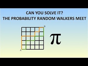 Counter-Intuitive Probability Puzzle: Random Walkers Meeting On A Grid