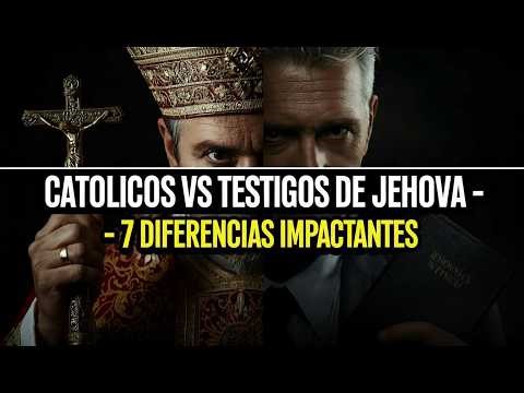 ✝️Catolicismo 🆚 Testigos de Jehová📖7️⃣ DIFERENCIAS — Lo que NADIE te cuenta🤔 #videoviral #sabiasque