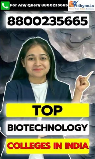 Top Biotechnology Colleges in India🔥Fees, Placements & Research Scope – Biotech Aspirants Must Watch
