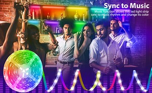 LED Strip Lights with Remote