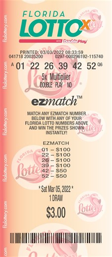There's a winner! Florida Lotto ticket wins big. See the numbers