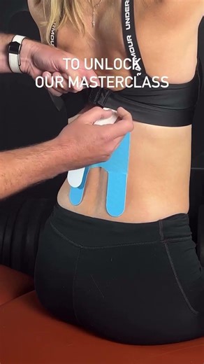 Taping For Hip Hinge. Comment "Tape" Below To Unlock Our Masterclass.