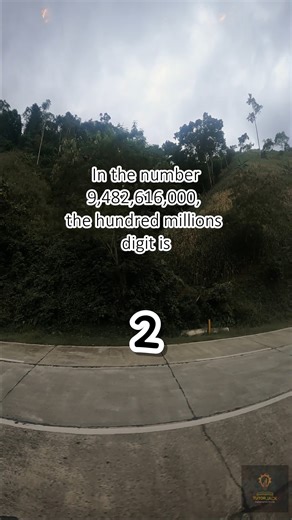 Tutor Jack Ph on Instagram: "Hundred Millions Place Value | Find the Digit | Pre-Algebra Math Short Learn place value quickly with this pre-algebra example. In the number 9,482,616,000, we identify the digit in the hundred millions place step by step. 📘 Topics covered: • Place value • Reading large numbers • Pre-algebra basics • Number sense Perfect for students, teachers, and learners worldwide looking for fast and clear math explanations. 👉 Watch more math shorts for quick learning. #PlaceVa