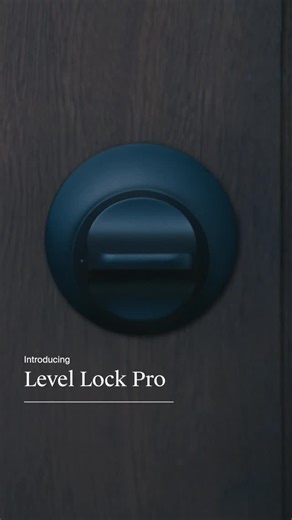 154K views · 64 reactions | Introducing Level Lock Pro—the ultimate in performance, design, and security. With advanced features like Apple home keys, door status detection, and Matter built in, Level Lock Pro is everything you want in a smart lock with a design that perfectly complements your home. Designed for the speed of life. #LevelLockPro #SmartHome #InvisibleTech | Level | Facebook