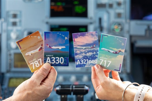 PHOTOS: Hawaiian Airlines first-ever pilot trading cards