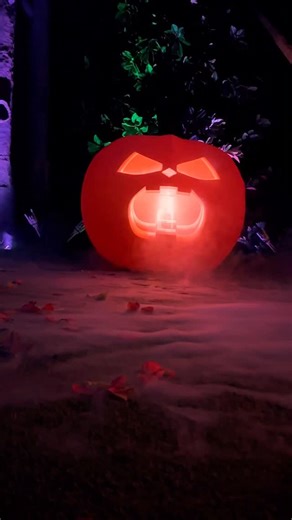 15K views · 7.5K reactions | Replying to @ghostbusters I was definitely a little worried you might show up and zap us. Thanks for being cool. We’re not here to cause trouble. Just trying to bring some boos and boogies to the Halloween parties. #halloween #trickghastly #ghostbusters #pumpkin | Trick Ghastly | Facebook