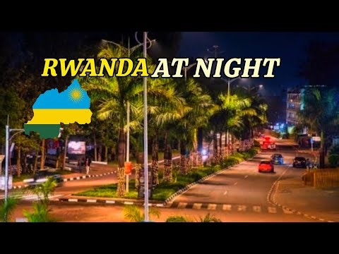 This is Rwanda at Night 🇷🇼 | Raw Street Life from a Moving Bus 🚌