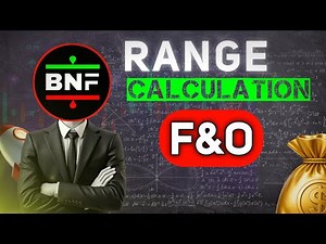 Range Calculation Using Mathematical Method | Swing Range Calculation | Nifty & BankNifty