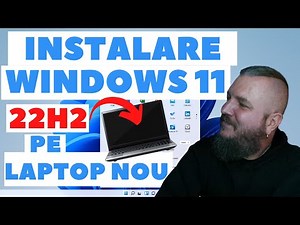 Instalare WINDOWS 11 22H2 Pe Un LAPTOP NOU + BONUS (Instalare cu Local Account)