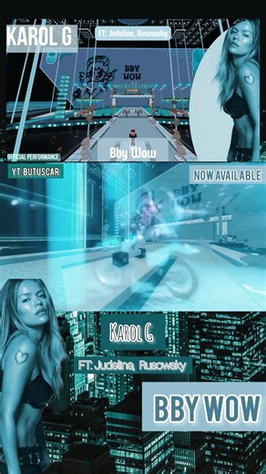 Karol G , Judeline, Rusowsky - "BBY WOW" - (Official Performance) #karolg #judeline #rusowsky