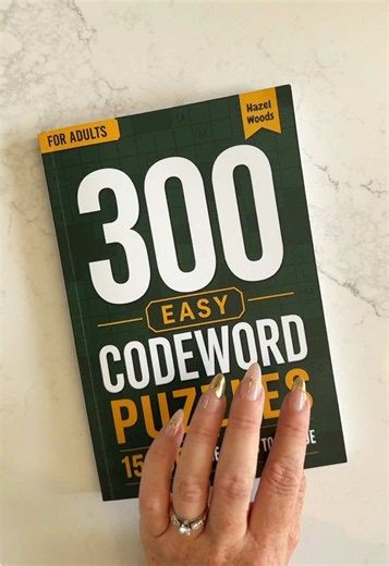 Let’s solve a Codeword puzzle together! 🧩 Today felt like a glitter gel pen kind of day for solving puzzles, ya know?! Let me know what puzzle we should solve together next! #codewordpuzzle #crosswordpuzzle #puzzlesolve #logicpuzzles #puzzlebooks @Hazel Woods