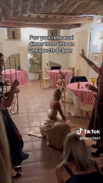 Unexpected Rager at Rehearsal Dinner