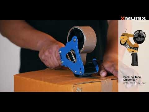 Simplify Packing with CSM-201 (2") and CSM-301 (3") Tape Dispensers!