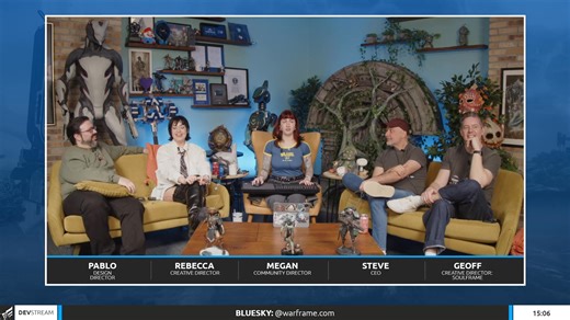 Creation and conflict meet in one #Warframe. Here's your first look at Follie, the 64th Warframe debuting in The Shadowgrapher! | WARFRAME