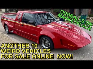 WEIRD VEHICLES WEDNESDAY! 10 Odd Vehicles Selling Online - Links to Ads in Video Description Below