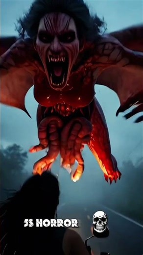 Ang Manananggal!!👀AI#horror #SHORTS