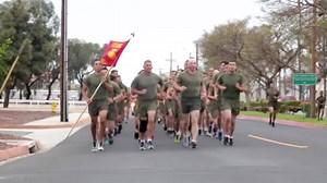 Moto, moto, gotta lotta motivation! The Pride of the Pacific hit the pavement this morning in preparation for tomorrow’s composite ceremony! | 11th Marine Expeditionary Unit