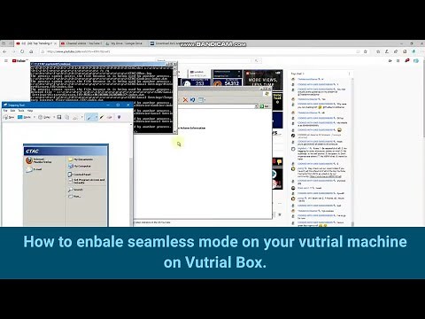 How to enable seamless mode on Virtual Box