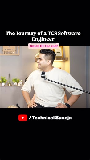 The Journey of a TCS Software Engineer 🚀 #shorts #ai