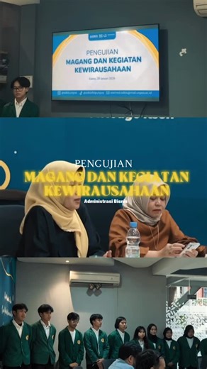 Administrasi Bisnis Unpas | Halo sobat bisnis! 👋 Hari ini Kamis, 29 Januari 2026, Program Studi Ilmu Administrasi Bisnis melaksanakan kegiatan Pengujian Magang dan... | Instagram
