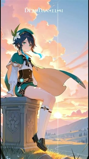 The God Who Stole His Best Friend’s Face (Venti Song) #genshinimpact