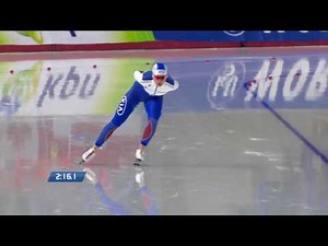 Natalya Voronina - push-off slideshow. Speed Skating technique